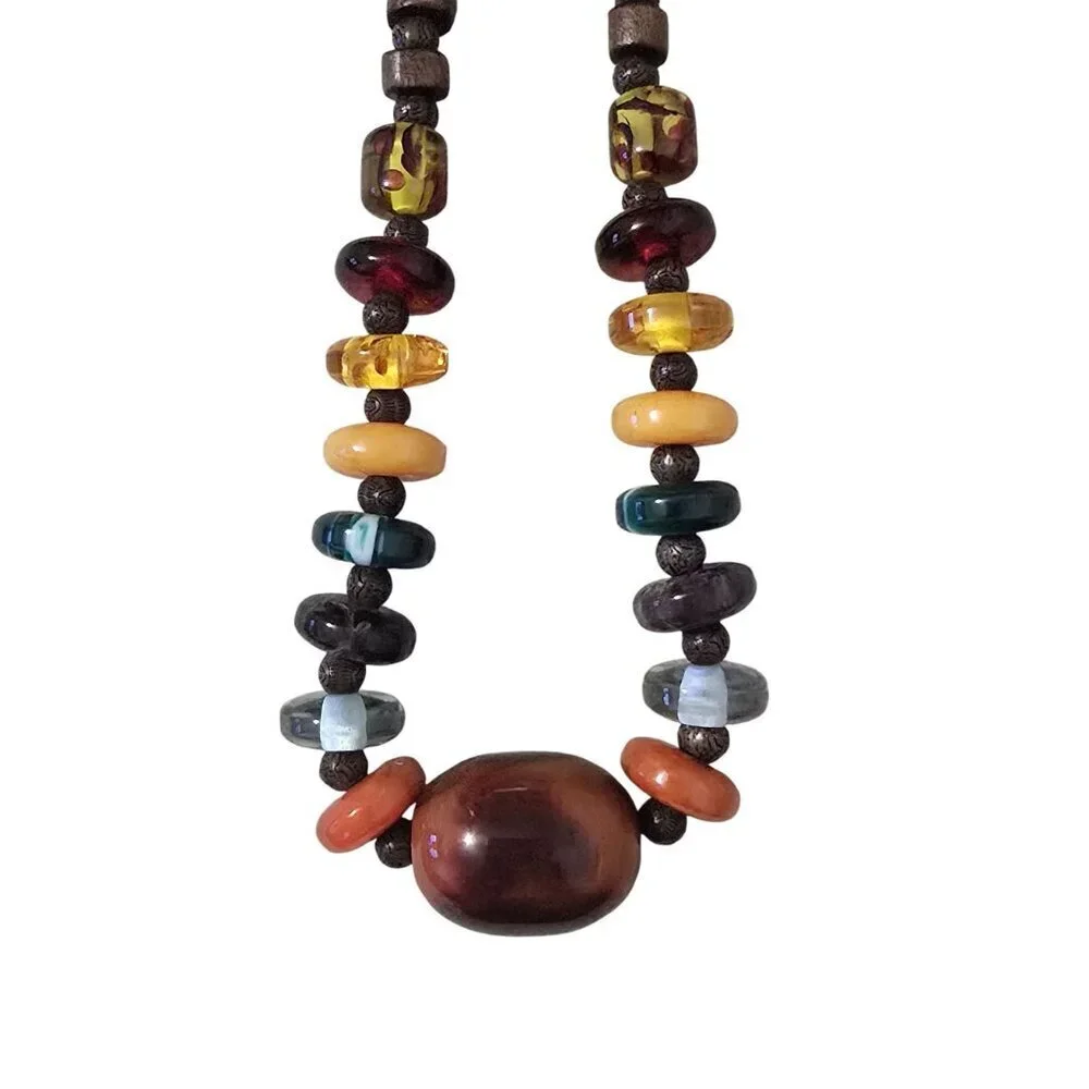 Set of 2 Stunning beaded necklaces - Picture 6 of 10